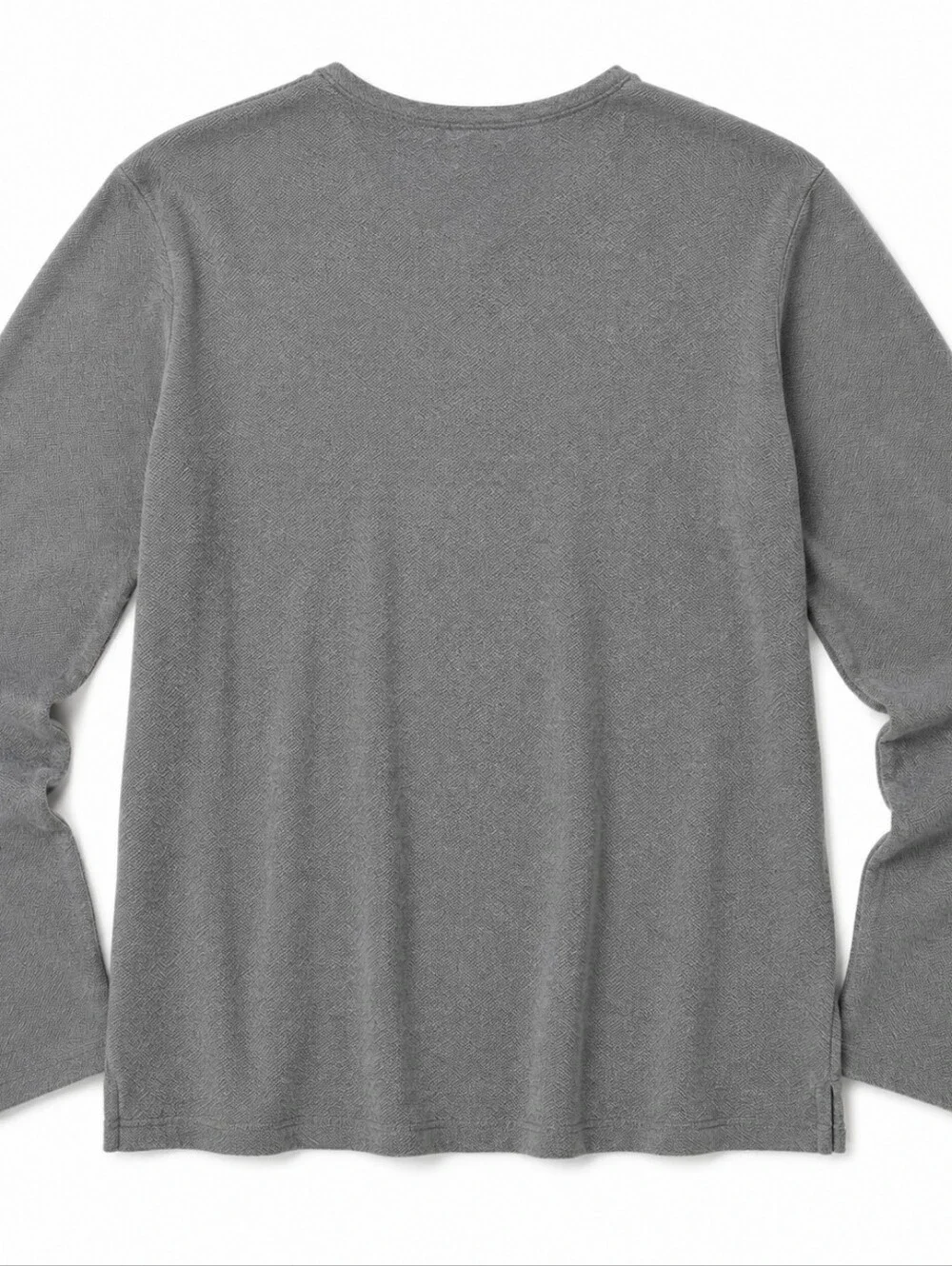 Banana Republic Mens Cotton Textured V Neck Sweater Gray Casual Travel Outdoor L